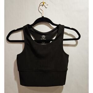 Move Theology Women's Black Sports Bra Small